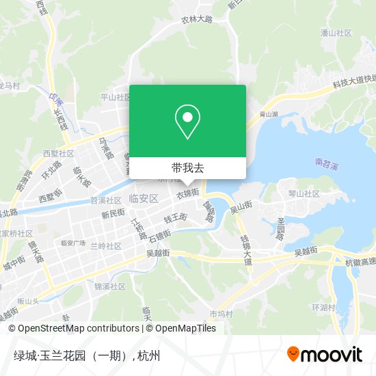 绿城·玉兰花园（一期）地图