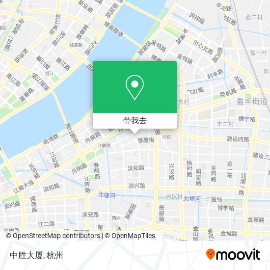 中胜大厦地图