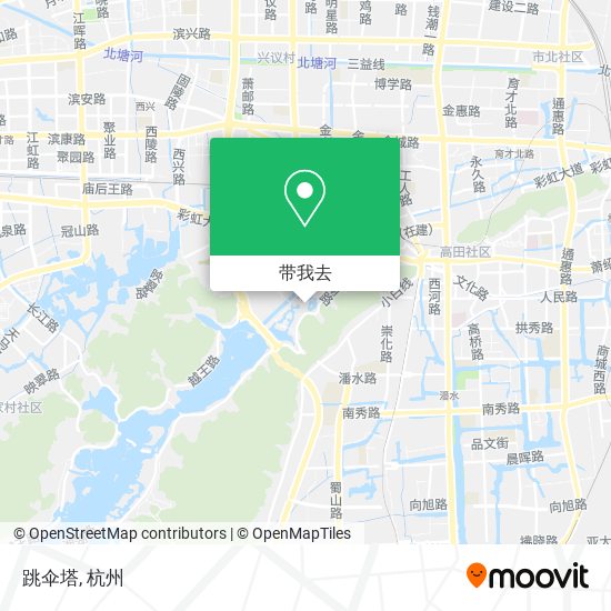 跳伞塔地图