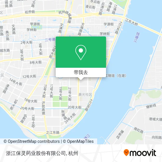 浙江保灵药业股份有限公司地图