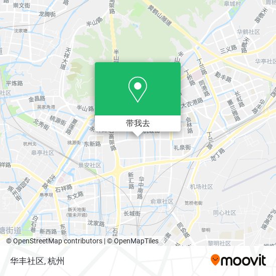 华丰社区地图