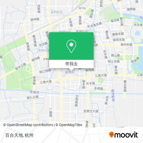 百合天地地图