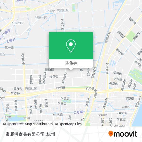 康师傅食品有限公司地图