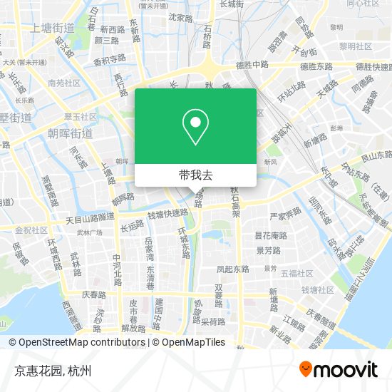 京惠花园地图