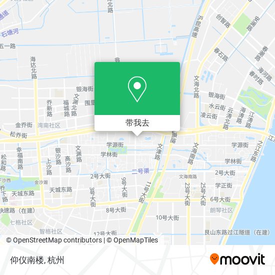 仰仪南楼地图