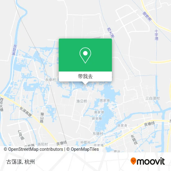 古荡漾地图