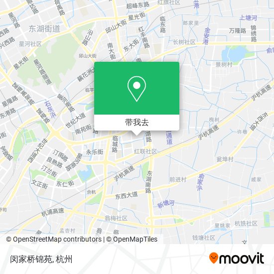 闵家桥锦苑地图