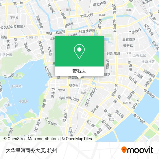 大华星河商务大厦地图