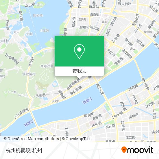 杭州机辆段地图