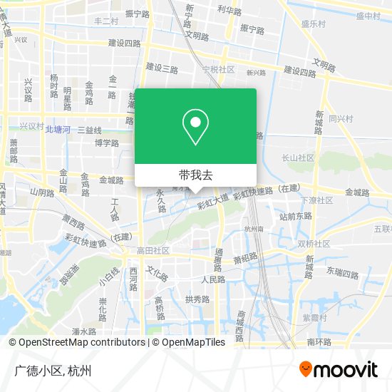 广德小区地图