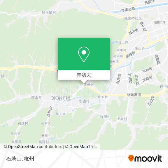 石塘山地图