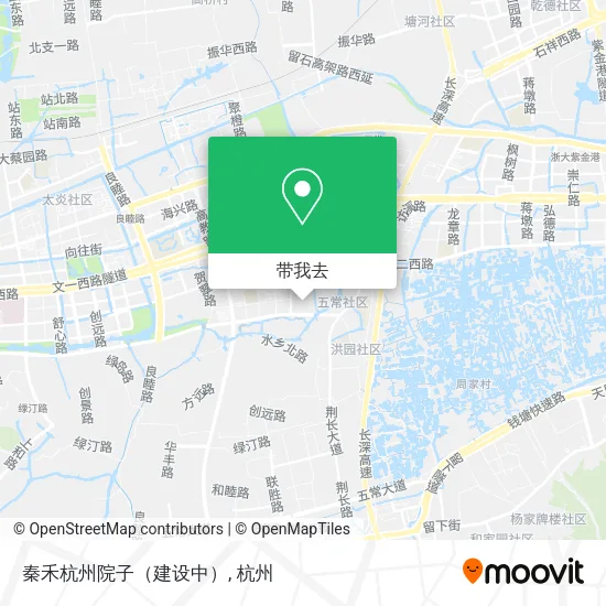 秦禾杭州院子（建设中）地图