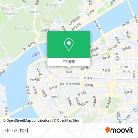 伟业路地图