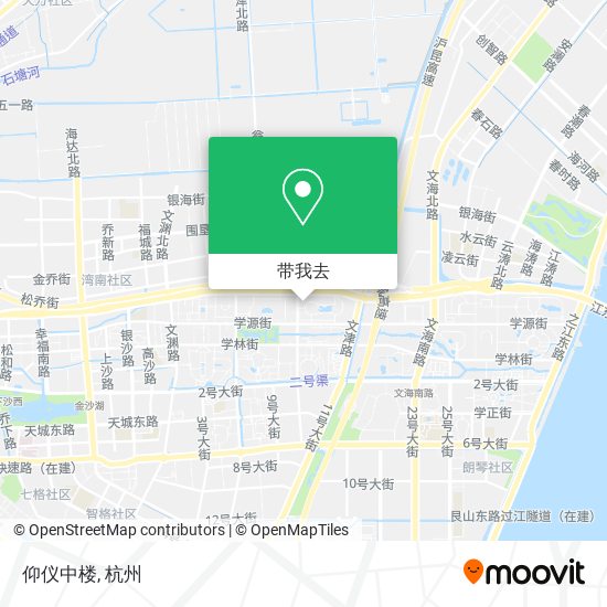 仰仪中楼地图