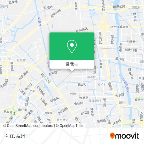 勾庄地图