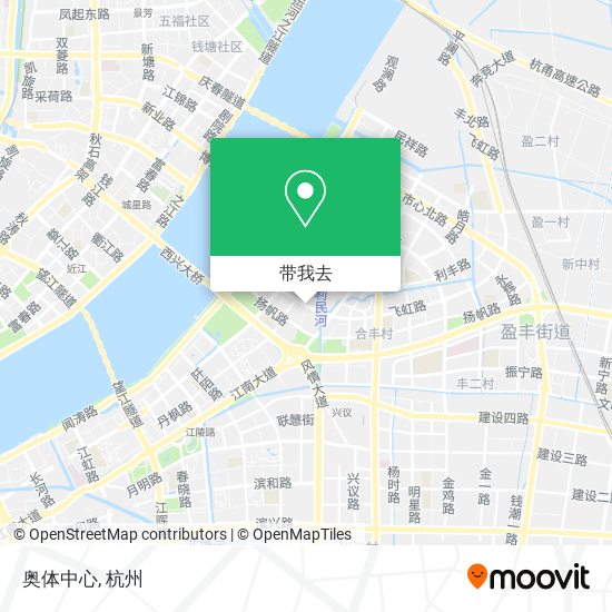 奥体中心地图