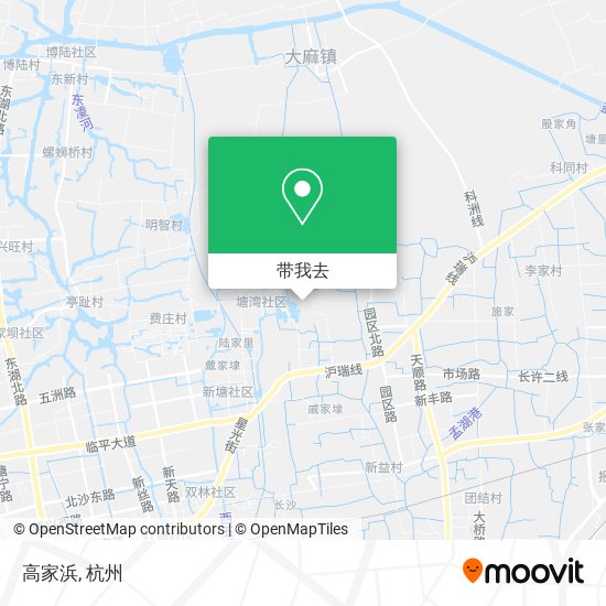 高家浜地图