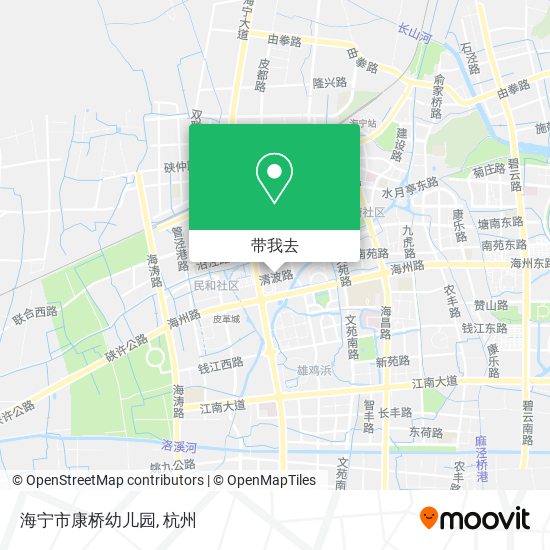海宁市康桥幼儿园地图