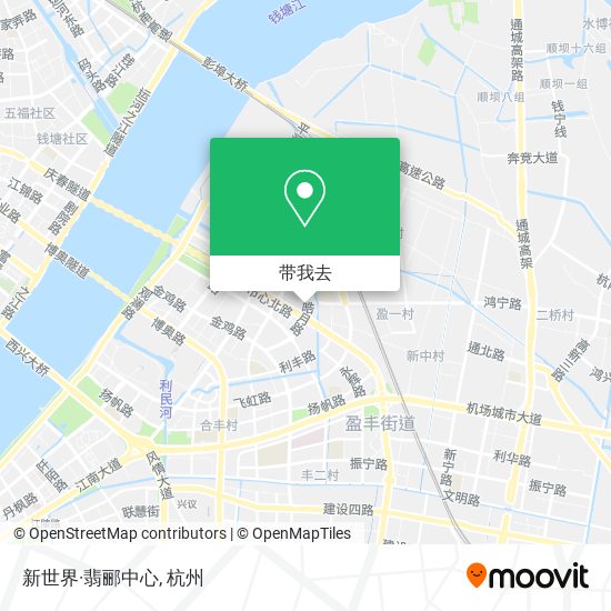 新世界·翡郦中心地图