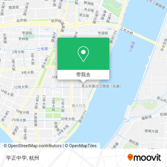 学正中学地图