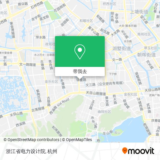 浙江省电力设计院地图