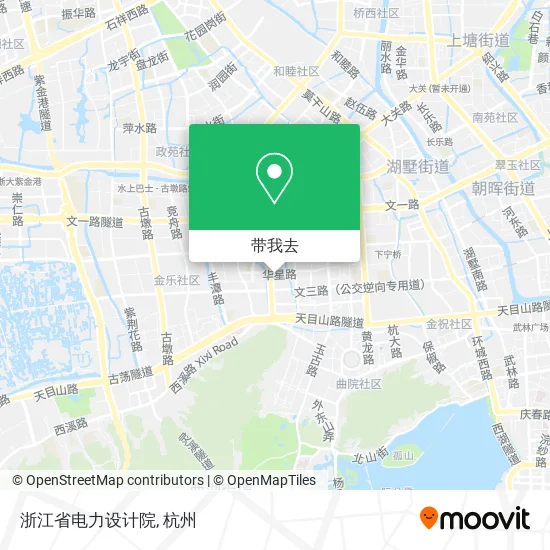 浙江省电力设计院地图