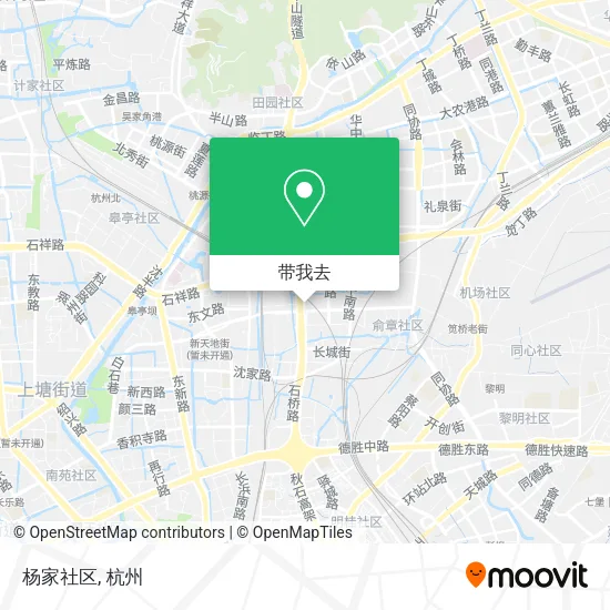 杨家社区地图