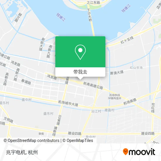 兆宇电机地图