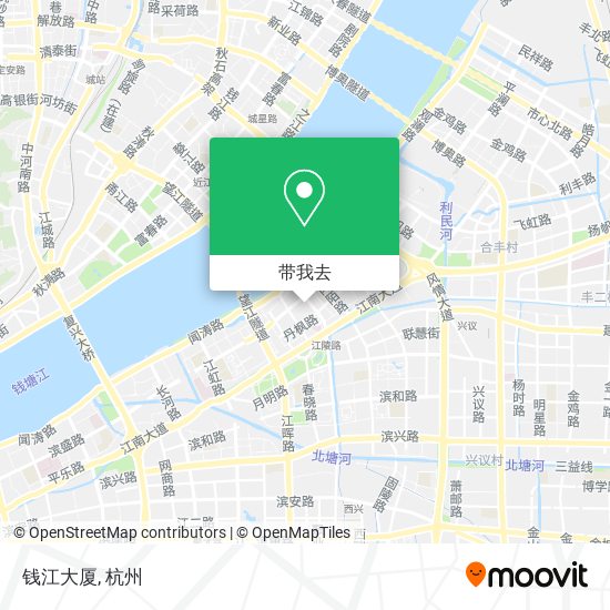 钱江大厦地图