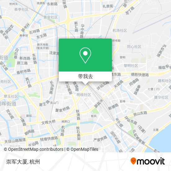 崇军大厦地图