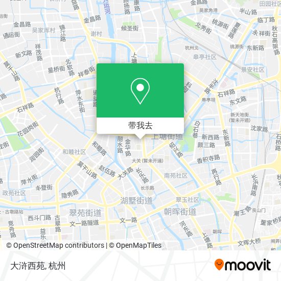 大浒西苑地图