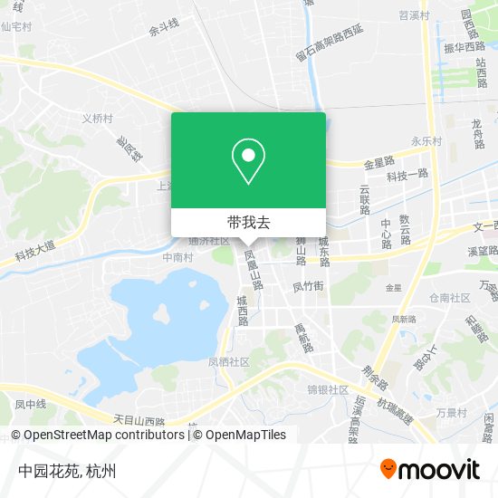 中园花苑地图