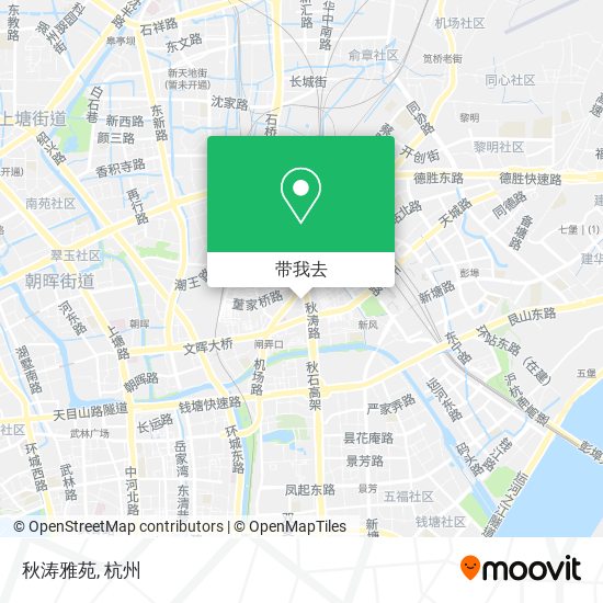 秋涛雅苑地图