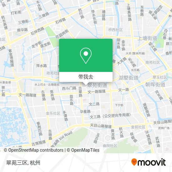 翠苑三区地图
