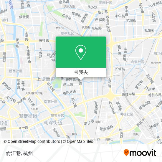 俞汇巷地图