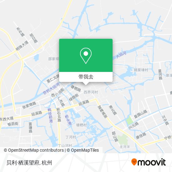 贝利·栖溪望府地图