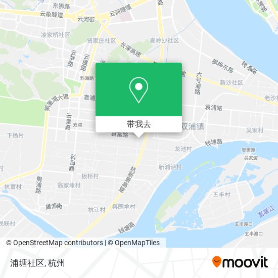 浦塘社区地图