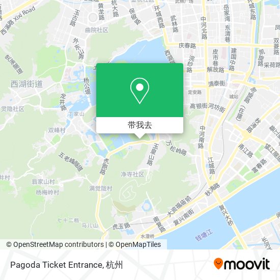 Pagoda Ticket Entrance地图