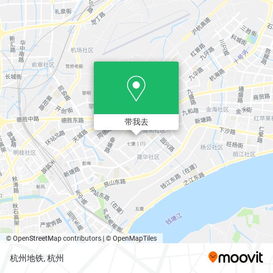 杭州地铁地图