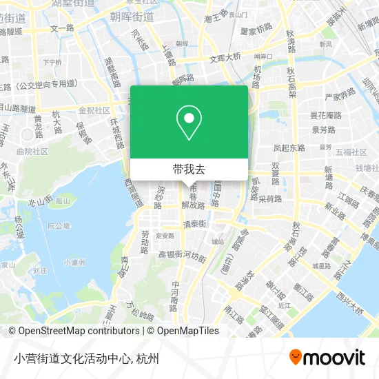 小营街道文化活动中心地图