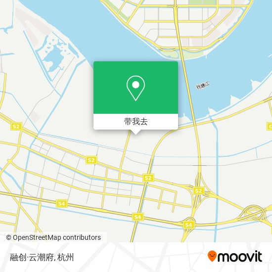 融创·云潮府地图