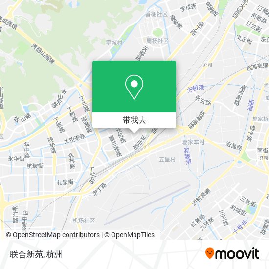 联合新苑地图