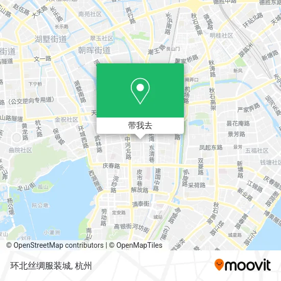 环北丝绸服装城地图