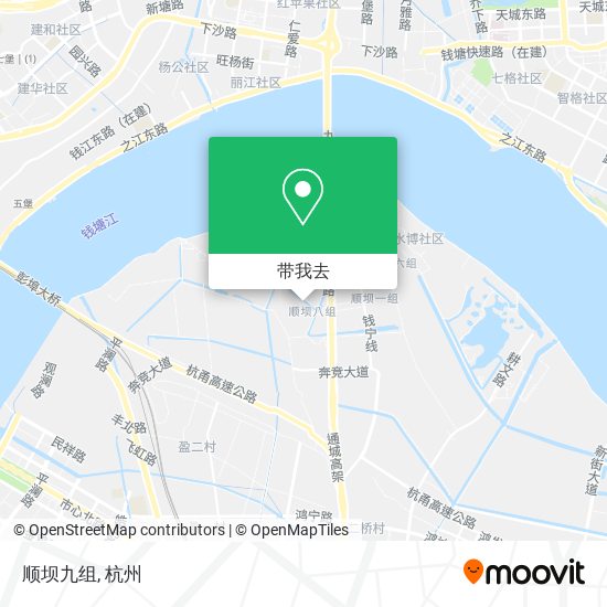 顺坝九组地图