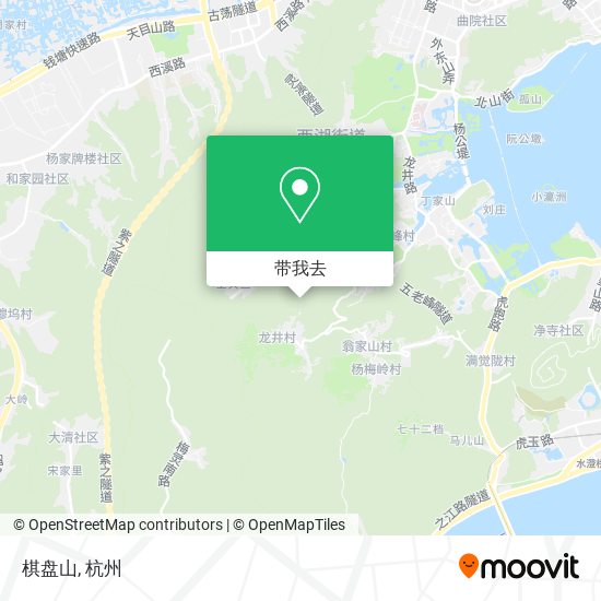 棋盘山地图