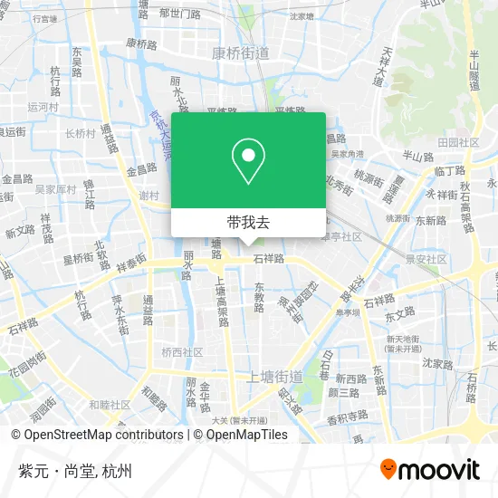 紫元・尚堂地图