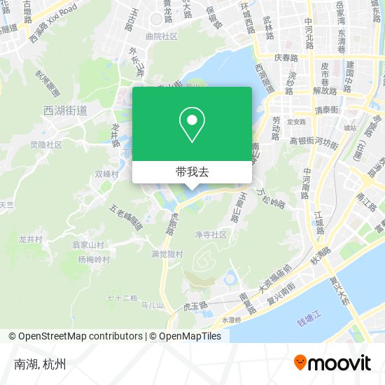 南湖地图