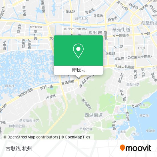 古墩路地图