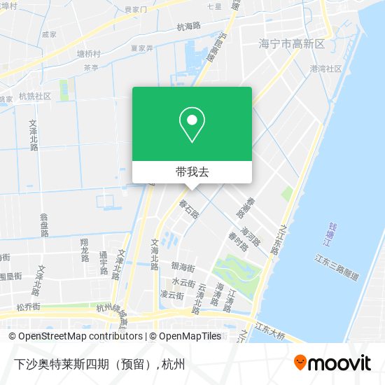 下沙奥特莱斯四期（预留）地图