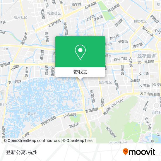 登新公寓地图